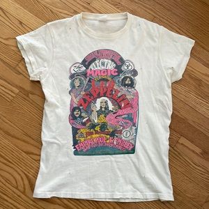 Madeworn Led Zeppelin Electric Magic Tee Shirt Extra Small XS